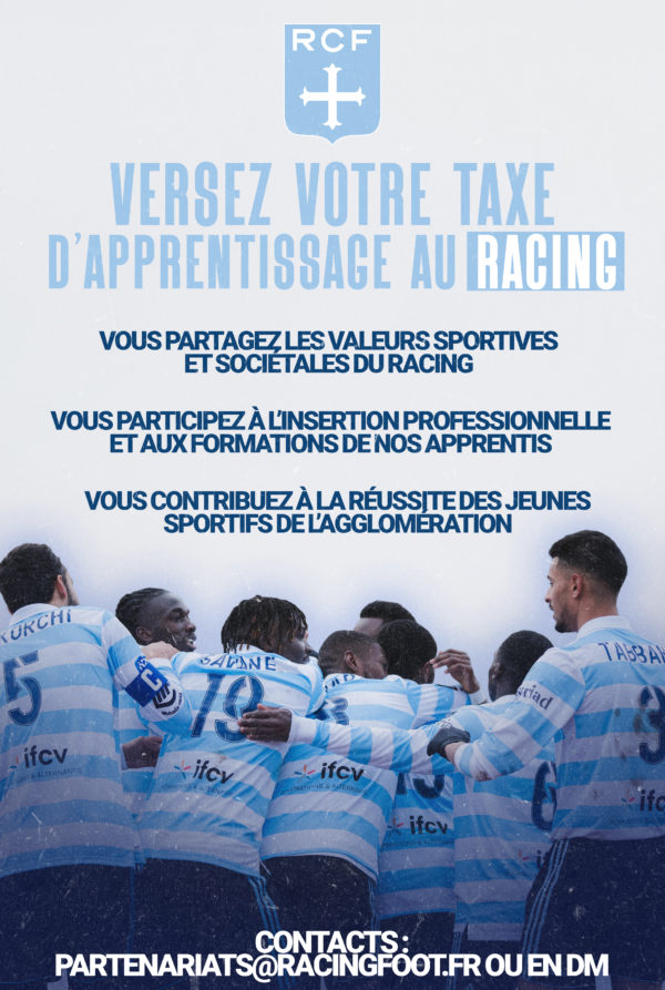 Versez Votre Taxe D Apprentissage Au Racing Site Officiel Du Racing