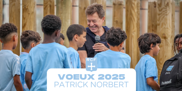 Patrick Norbert, Président du Racing, vous adresse ses vœux pour 2025